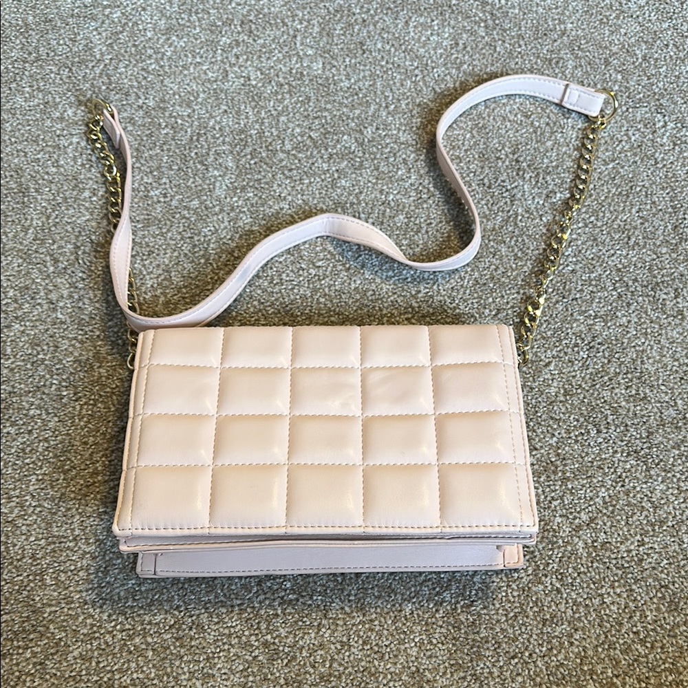 Pink Quilted Purse